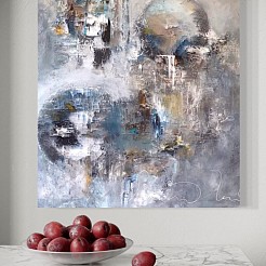 Tussen twee werelden geschilderd door 