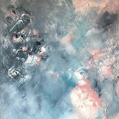 There is also beauty in the silense geschilderd door 