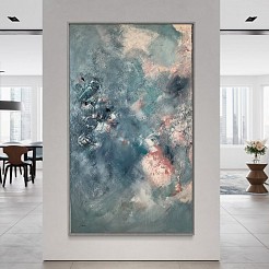 Flower power geschilderd door 