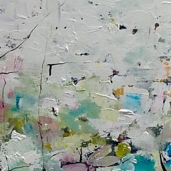 Abstracte bloemen geschilderd door 