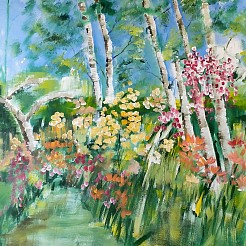 Bomen geschilderd door 