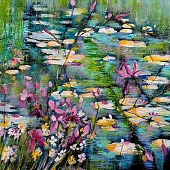 Giverny geschilderd door 