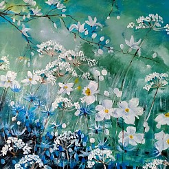 Tuinen van Monet in Giverny (2) geschilderd door 