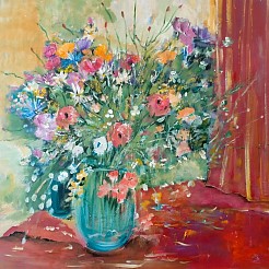 Stilleven geschilderd door 