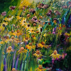 Prairietuin geschilderd door 