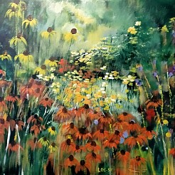 Prairietuin (1) geschilderd door 