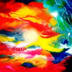 Angel inside / sale! geschilderd door 