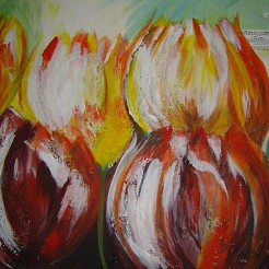 Lente geschilderd door 