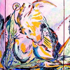 Staccato geschilderd door 