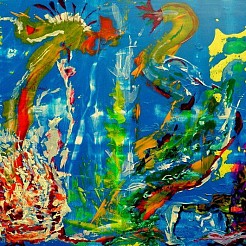 De zaaier geschilderd door 