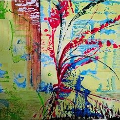 Fata morgana geschilderd door 