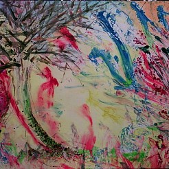 Knotwilgen geschilderd door 