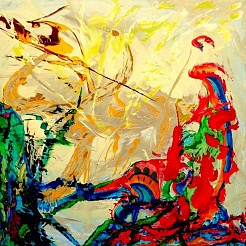 Arena geschilderd door 