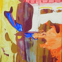 Discussie geschilderd door 