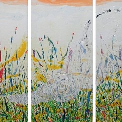 Ochtenddauw geschilderd door 