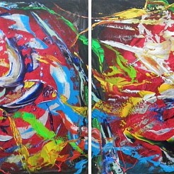 Sensatie geschilderd door 