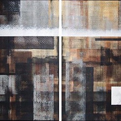 Roasted Quilt geschilderd door 