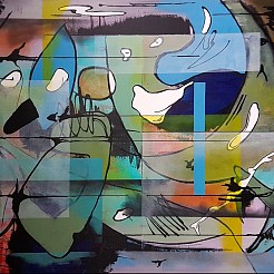 Teach me how to dance geschilderd door 