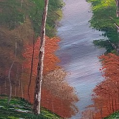 Herfstkleuren geschilderd door 