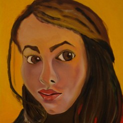 Olieverf schilderij geschilderd door 