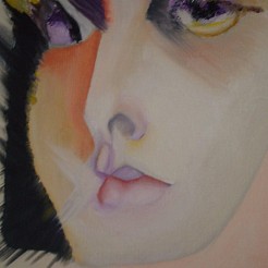 Denkend geschilderd door 