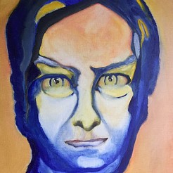 Hipnotiseur geschilderd door 