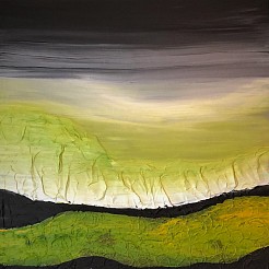 Landschap geschilderd door 