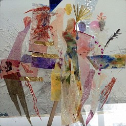 Let's dance geschilderd door 