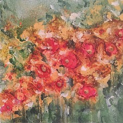 Zomertuin geschilderd door 