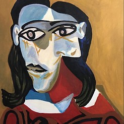 Dora Maar geschilderd door 