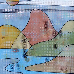 Touching of the Sun 4 geschilderd door 