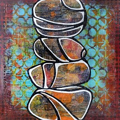 Balance 7 geschilderd door 