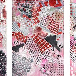 Dots and Letters geschilderd door 