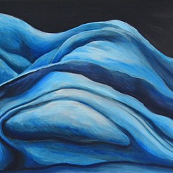 The sound of Sleep geschilderd door 