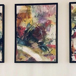 3 luik geschilderd door 