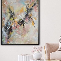 Spring geschilderd door 