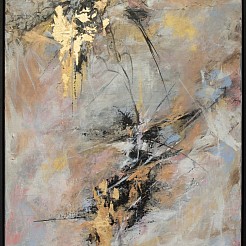 Gouden regen geschilderd door 