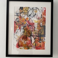 Flower Art 1 geschilderd door 