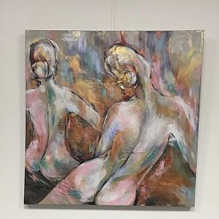 Lady,s geschilderd door 