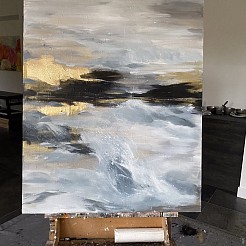 Sea of Lanzarote geschilderd door 