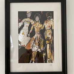 Three times a lady 3 geschilderd door 