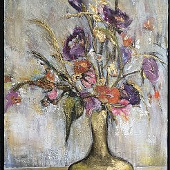 Flowers to love 1 geschilderd door 