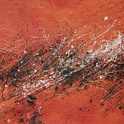 Orange geschilderd door 