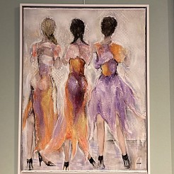 Three Times a Lady 4 geschilderd door 