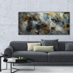 Blue sky 1 geschilderd door 