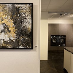 Sky explosion 5 geschilderd door 