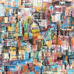 When Charlie met Loren geschilderd door 