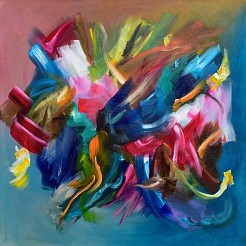 Feeling free geschilderd door 