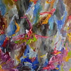 Floating memories geschilderd door 