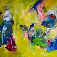 Spring is in the air geschilderd door 